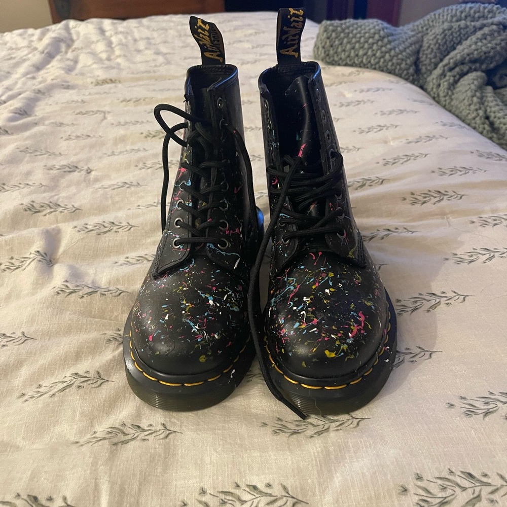 Dr Martins custom painted size 8.